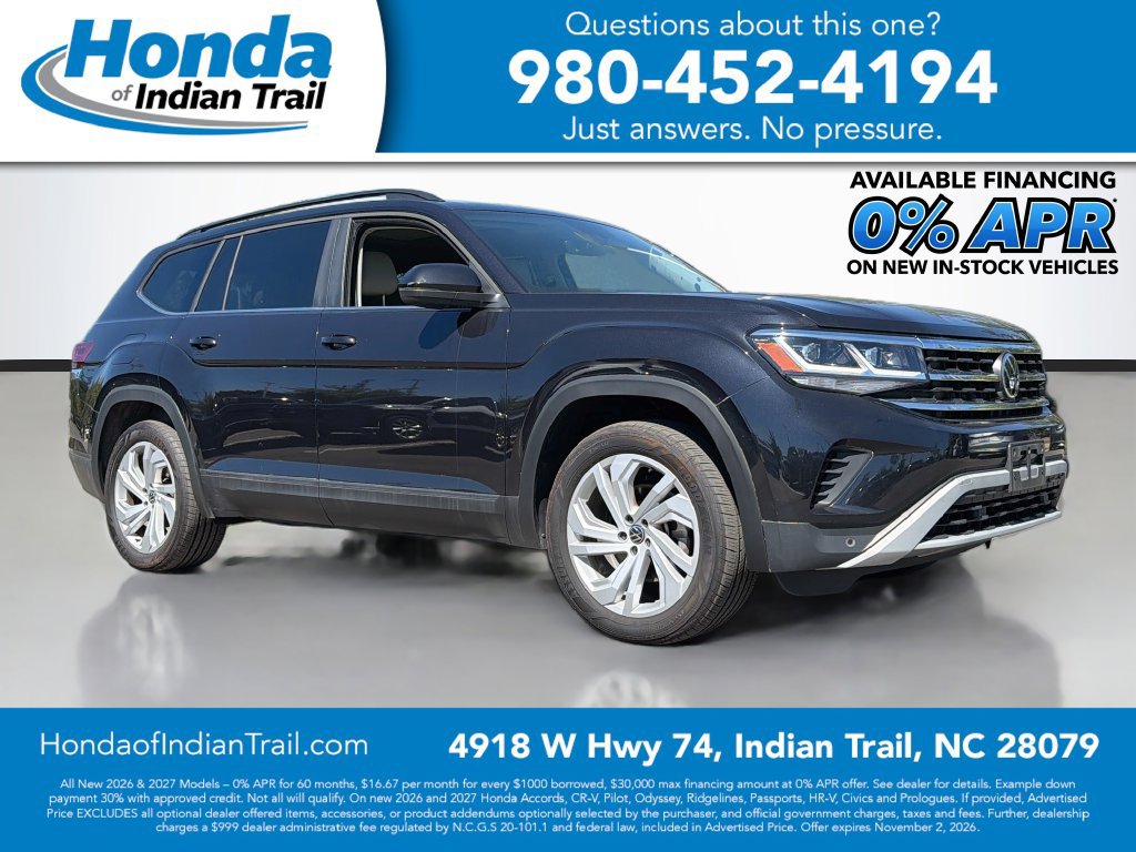 Used 2023 Volkswagen Atlas SE w/ Panoramic Sunroof Package AWD/4WD 360° Tour