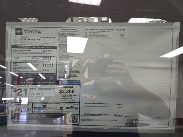 New 2026 Toyota 4Runner TRD Off-Road Premium AWD/4WD image 7