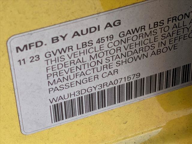 Used 2024 Audi S3 Premium Plus w/ Premium Plus Package AWD/4WD image 23