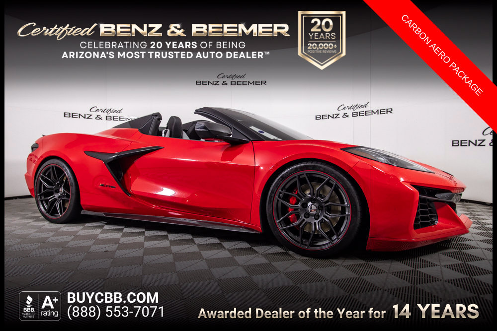 Used 2024 Chevrolet Corvette Z06 w/ Stealth Interior Trim Package RWD image 1