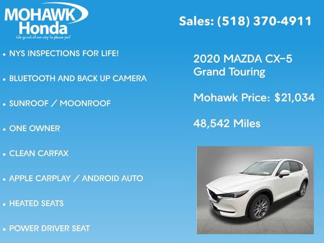 Used 2020 MAZDA CX-5 Grand Touring FWD image 3
