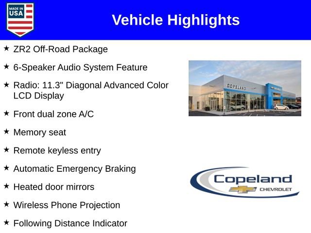 New 2026 Chevrolet Colorado ZR2 w/ Technology Package image 3