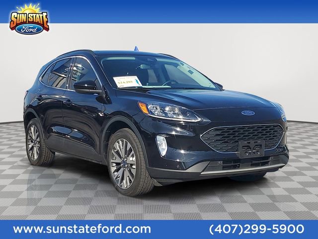 Certified 2022 Ford Escape Titanium w/ Class II Trailer Tow Package