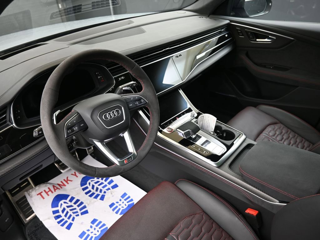Used 2025 Audi RS Q8 performance w/ RS Design Package - Red image 22