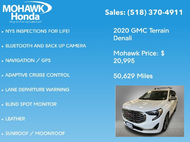 Used 2020 GMC Terrain Denali w/ Denali Premium Package AWD/4WD image 7