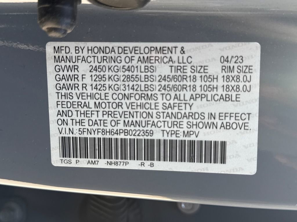 Certified 2023 Honda Passport TrailSport image 27