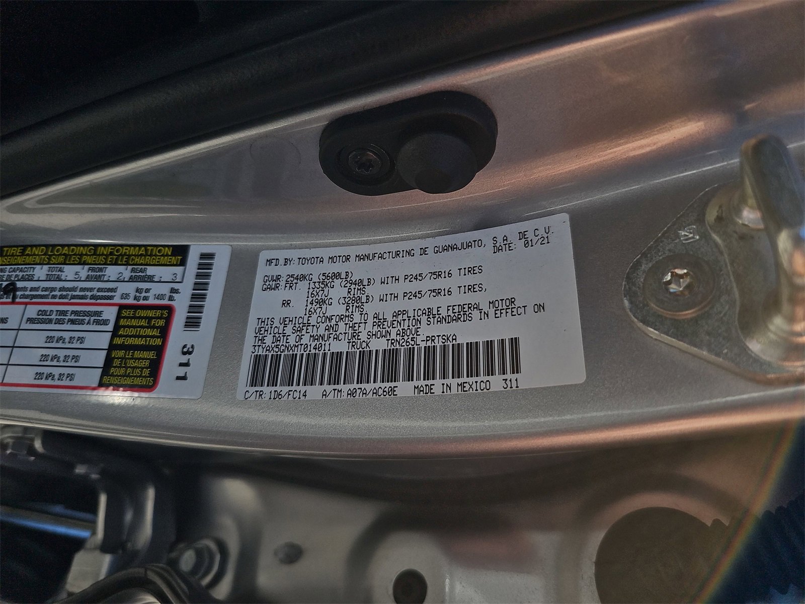 Used 2021 Toyota Tacoma SR5 image 37