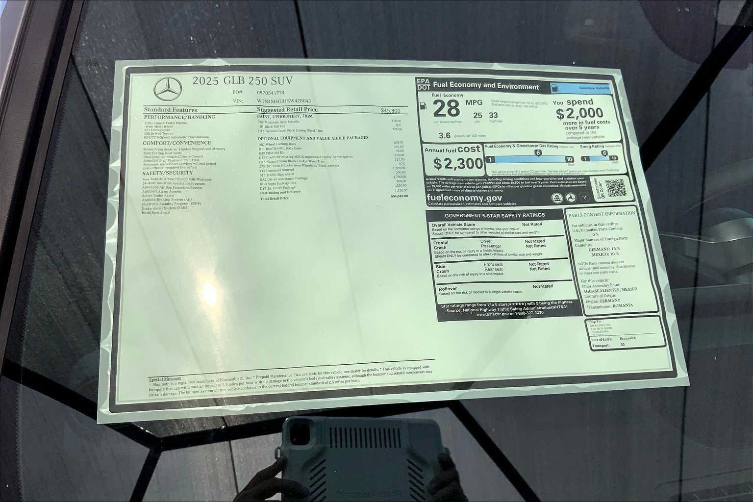 Used 2025 Mercedes-Benz GLB 250 image 22