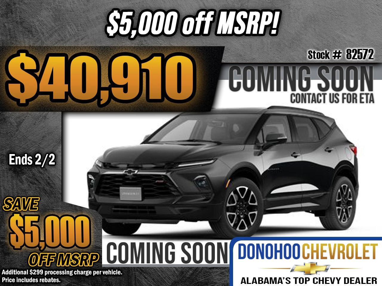 New 2025 Chevrolet Blazer RS w/ Driver Confidence II Package