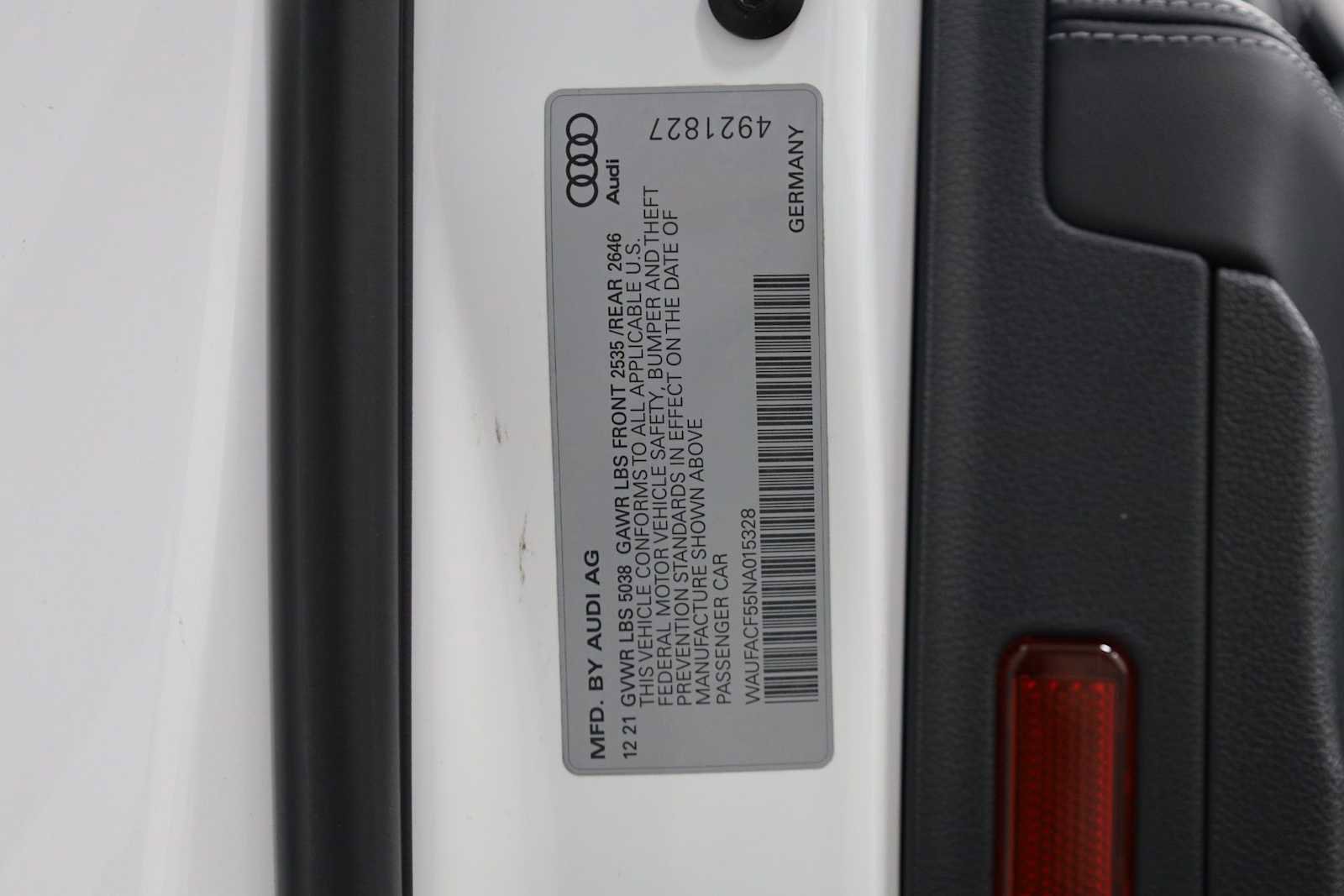 Used 2022 Audi A5 2.0T Premium Plus w/ Premium Plus image 42