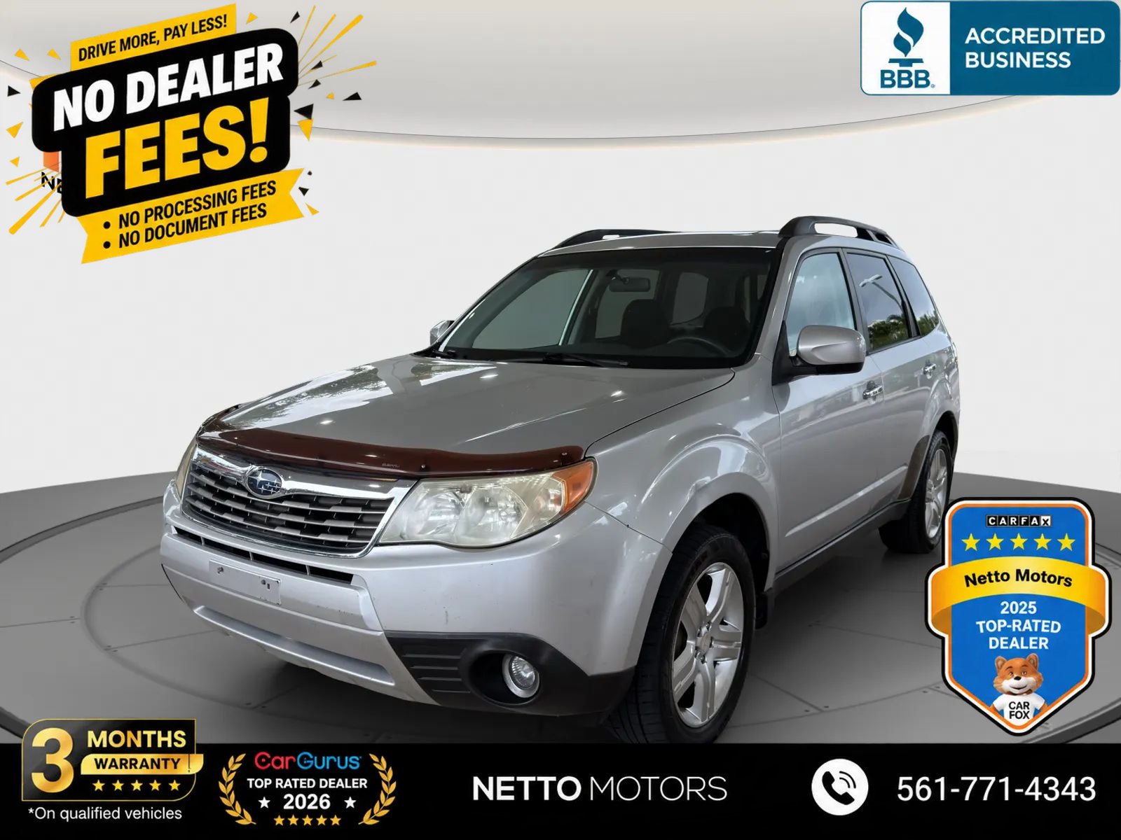 Used 2010 Subaru Forester 2.5X Premium w/ Popular Equipment Group 1B