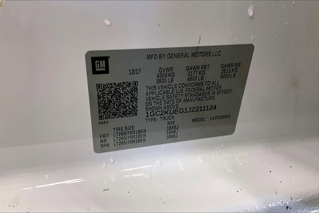 Used 2018 Chevrolet Silverado 2500 W/T w/ WT Convenience Package AWD/4WD image 32