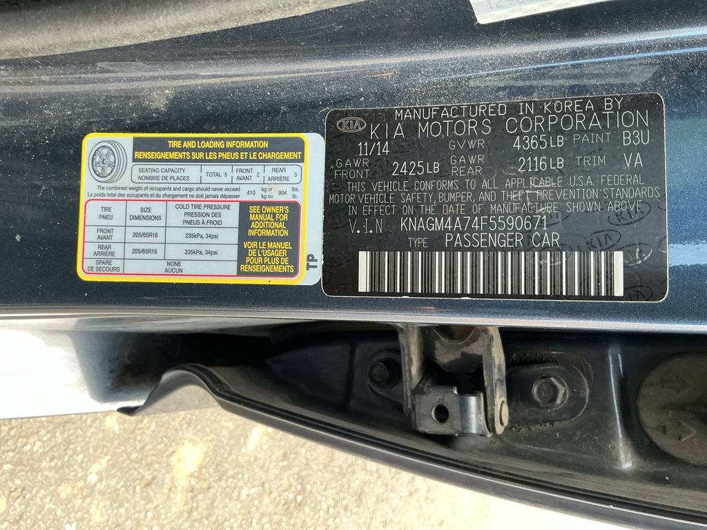 Used 2015 Kia Optima LX FWD image 22