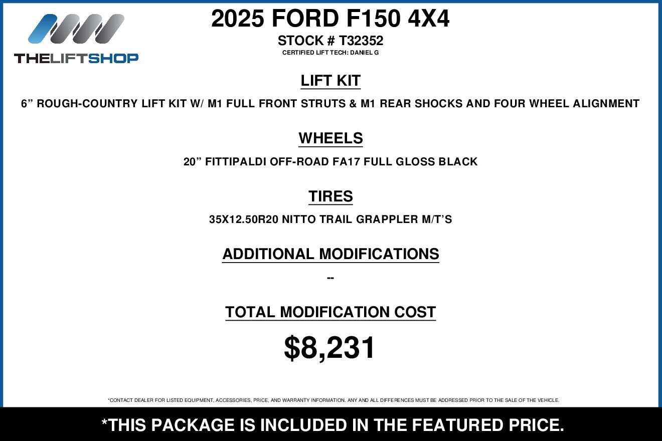 Used 2025 Ford F150 XLT w/ Equipment Group 302A MID AWD/4WD video 2