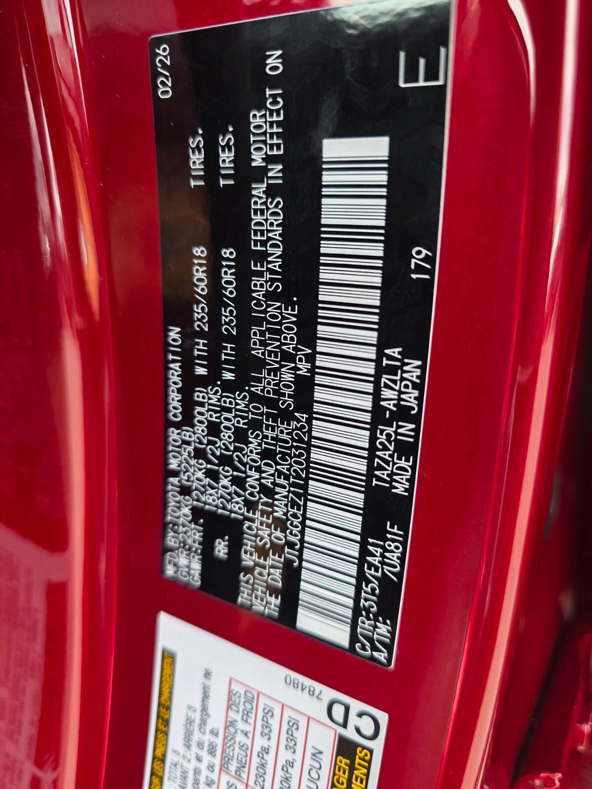 New 2026 Lexus NX 350 AWD w/ Premium Package image 25