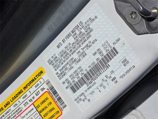 Used 2018 Ford Fusion S image 17