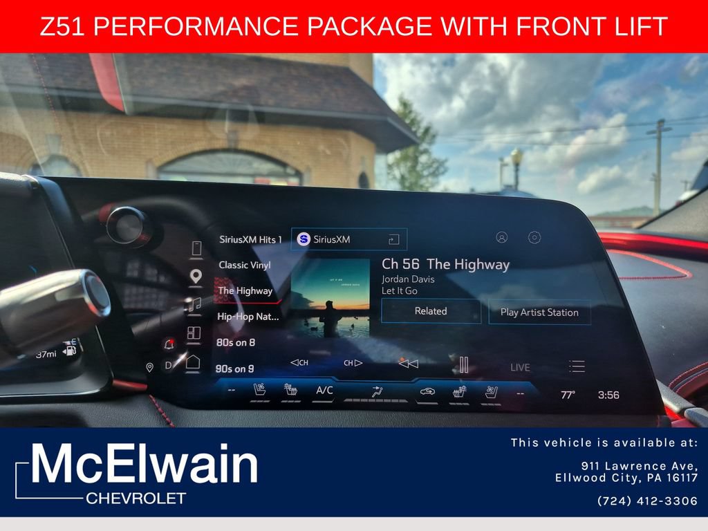 Used 2026 Chevrolet Corvette Stingray Preferred Cpe w/ Z51 Performance Package RWD image 23