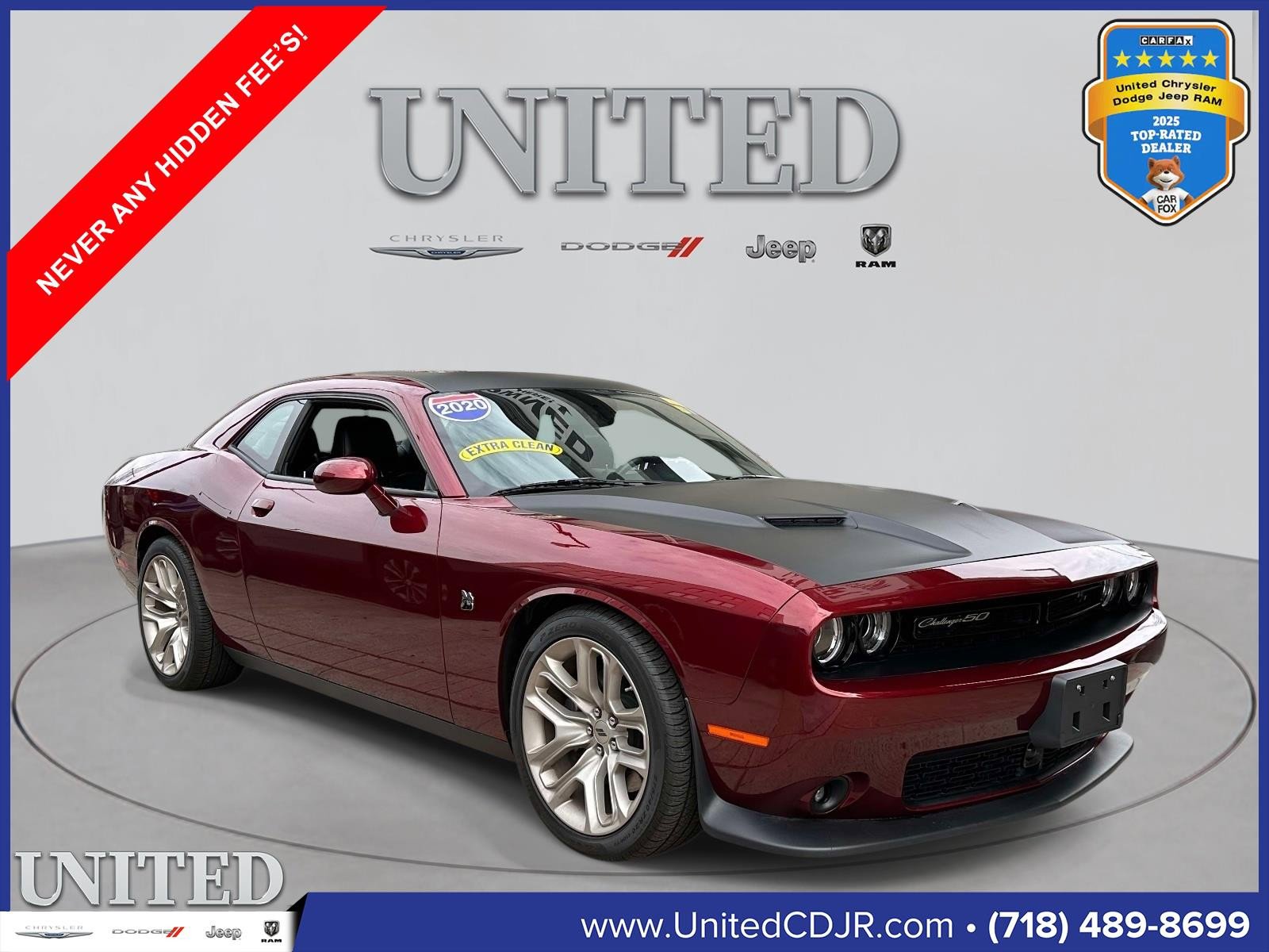 Certified 2020 Dodge Challenger R/T Scat Pack