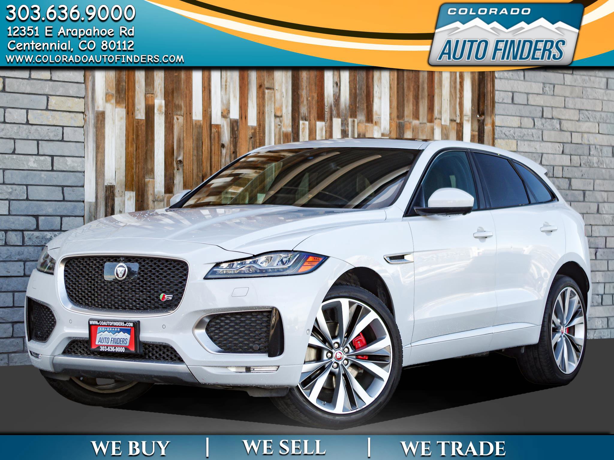 Used 2017 Jaguar F-PACE S