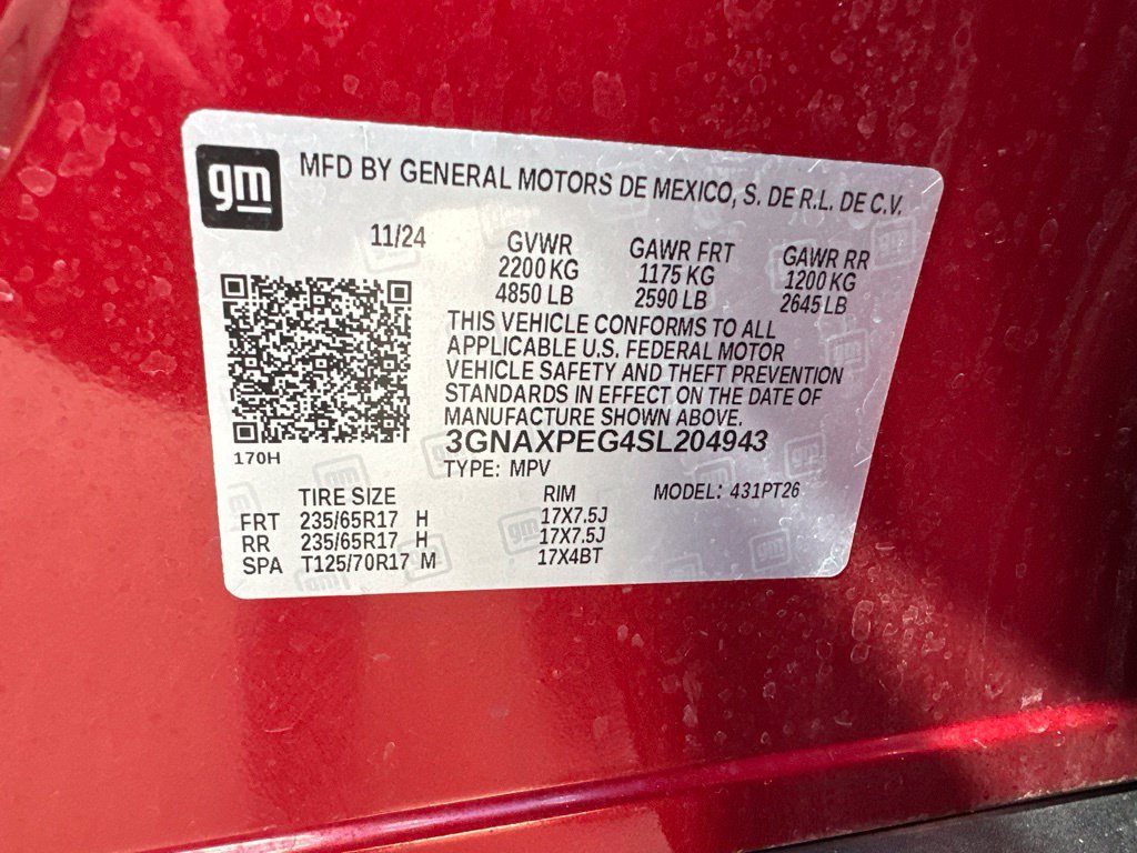 Used 2025 Chevrolet Equinox LT AWD/4WD image 22