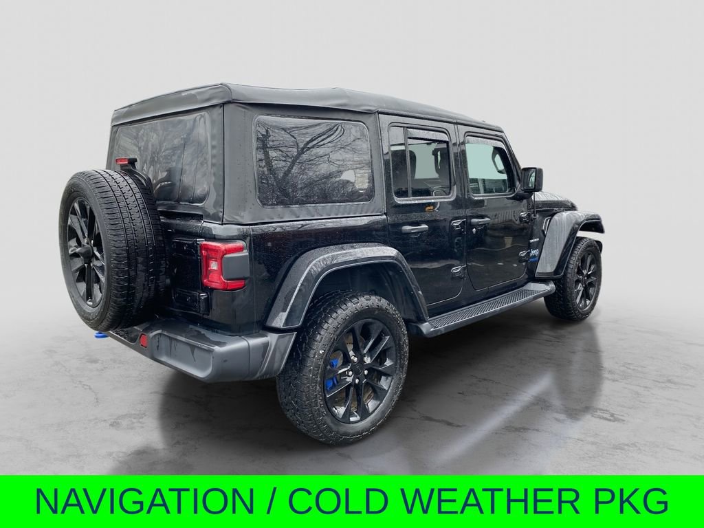 Used 2021 Jeep Wrangler Unlimited Sahara 4xe w/ Cold Weather Group image 7