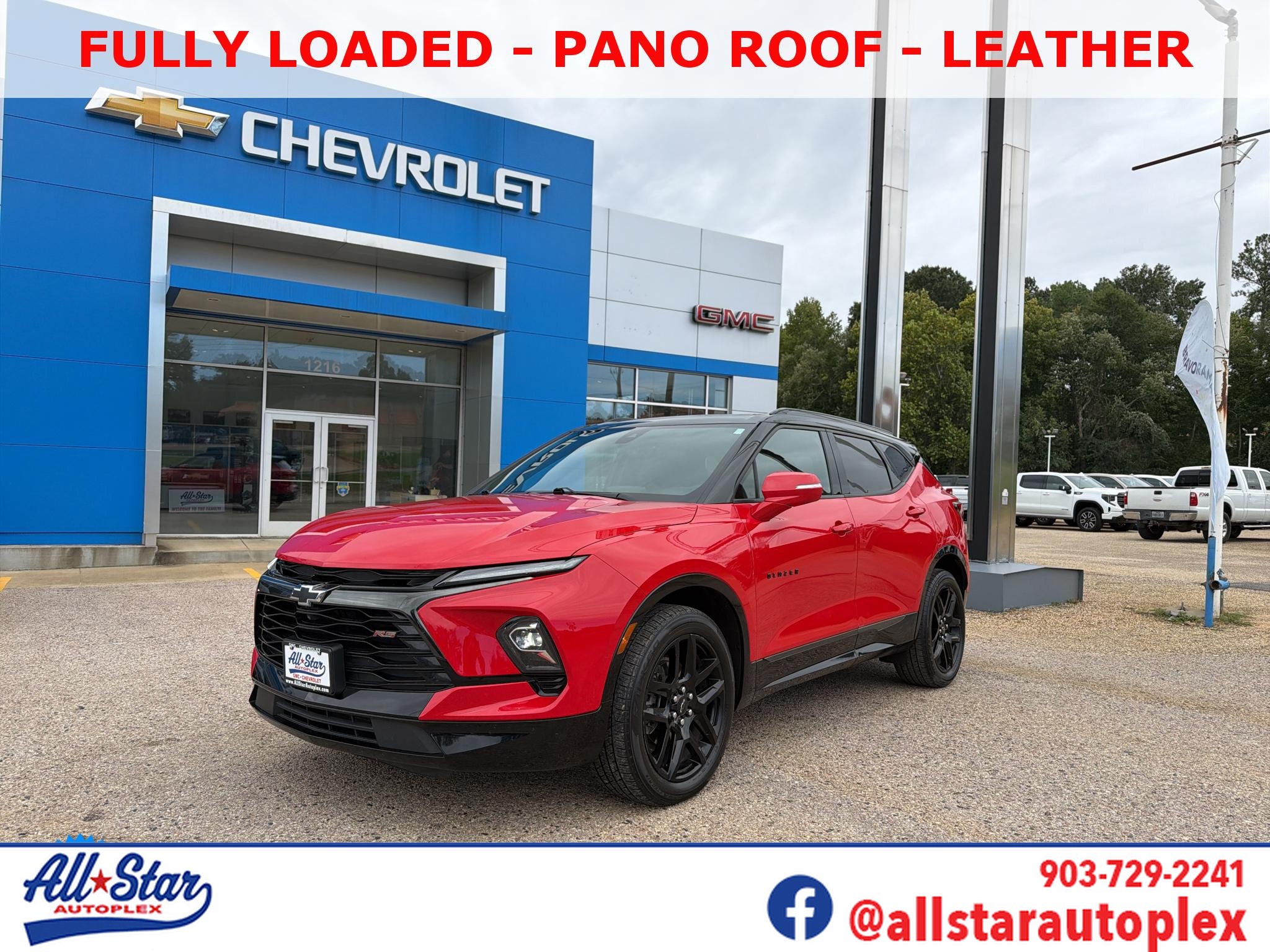 Used 2024 Chevrolet Blazer RS w/ Driver Confidence II Package FWD image 1