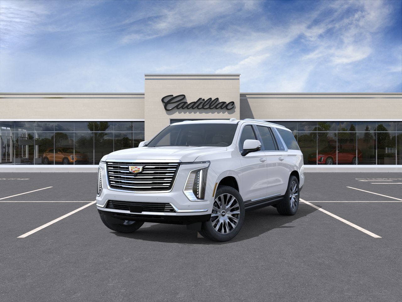 New 2026 Cadillac Escalade ESV Platinum Luxury w/ LPO, Floor Liner Package RWD image 8
