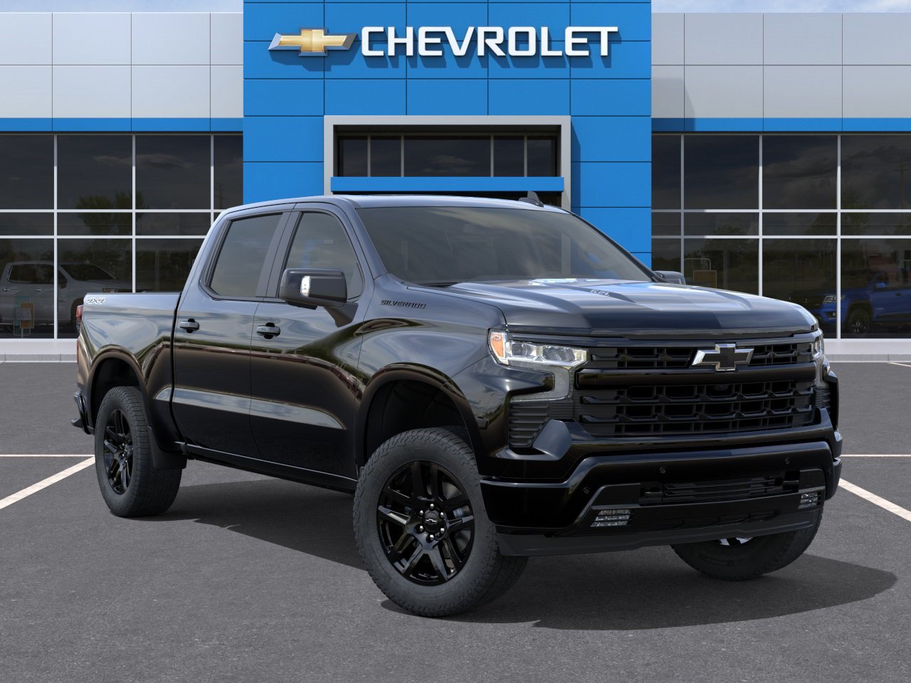 New 2026 Chevrolet Silverado 1500 RST w/ Dark Appearance Package AWD/4WD image 8