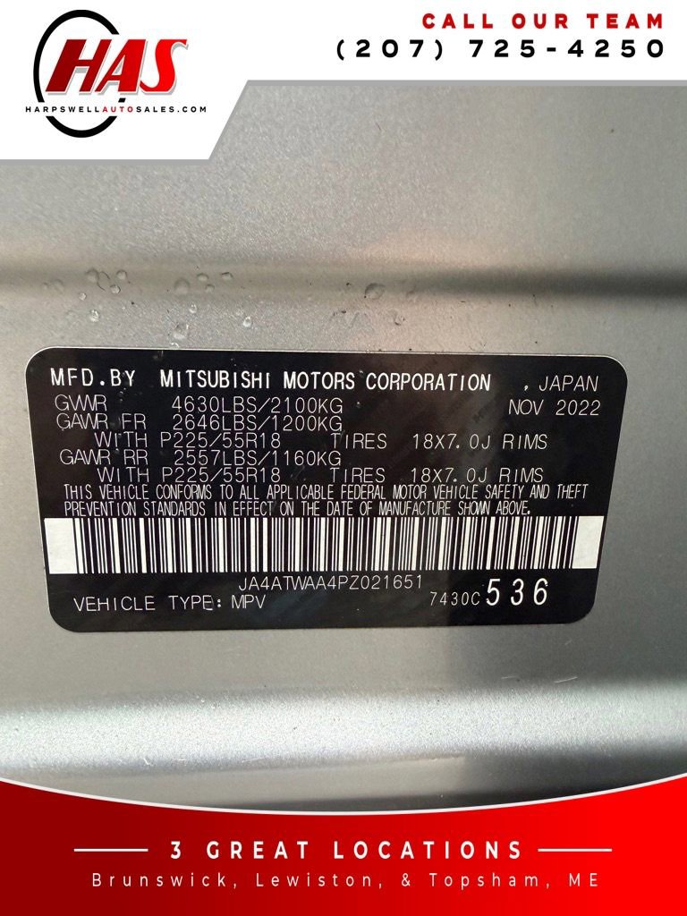 Used 2023 Mitsubishi Eclipse Cross SE AWD/4WD image 18