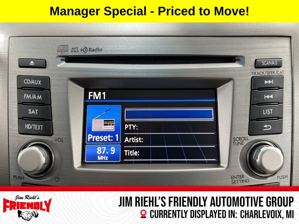 Used 2012 Subaru Outback 2.5i Limited w/ Moonroof Pkg AWD/4WD image 12