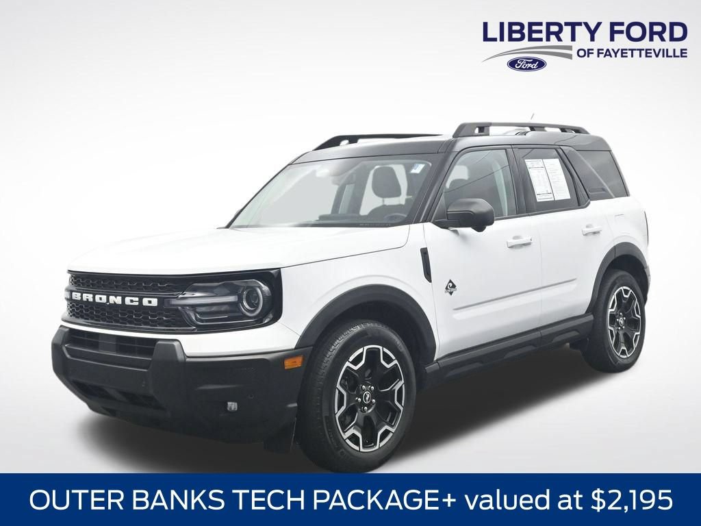 Certified 2025 Ford Bronco Sport Outer Banks w/ Outer Banks Tech Package+ AWD/4WD image 1