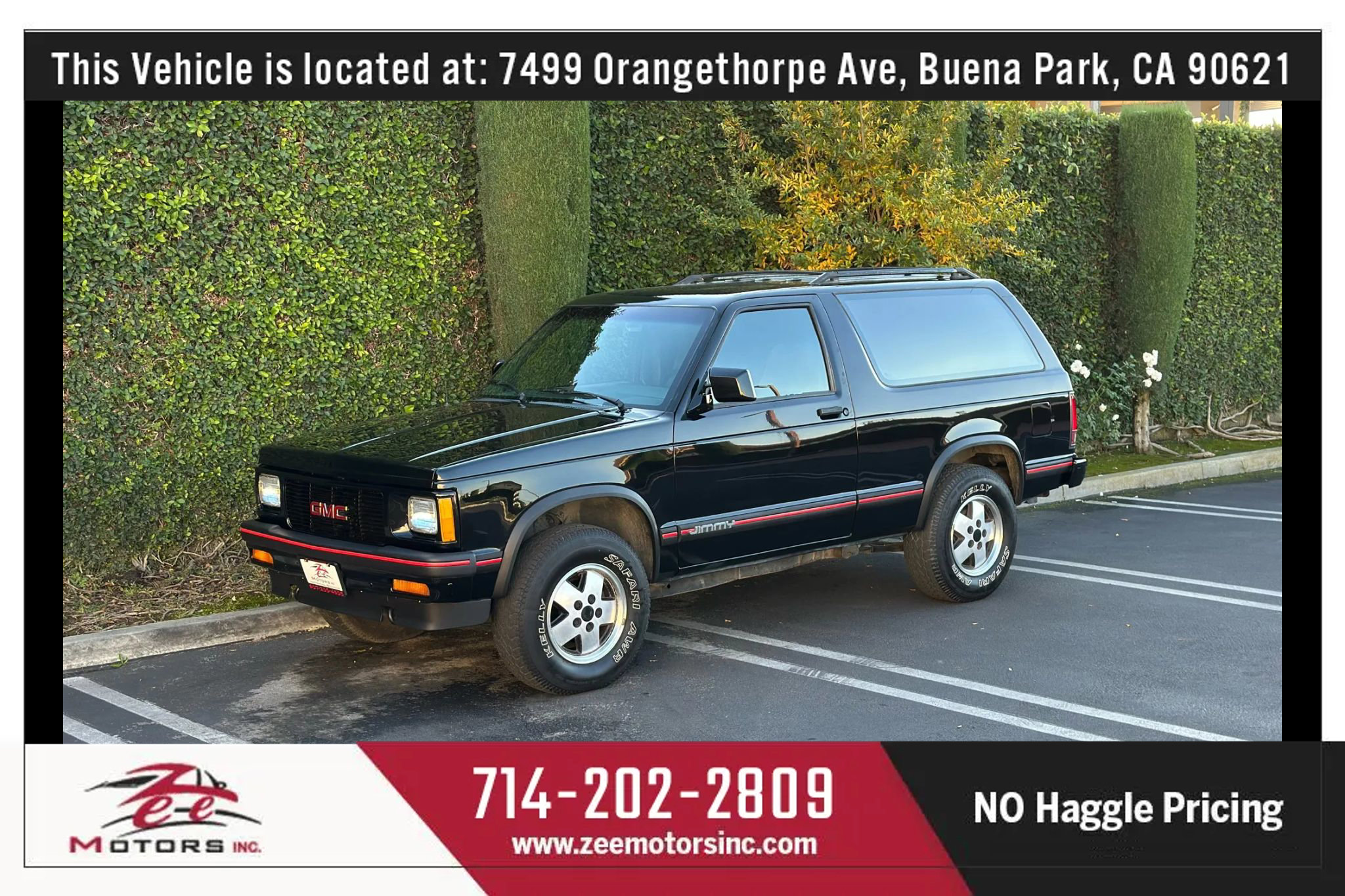 Used 1993 GMC Jimmy 4WD 2-Door image 11