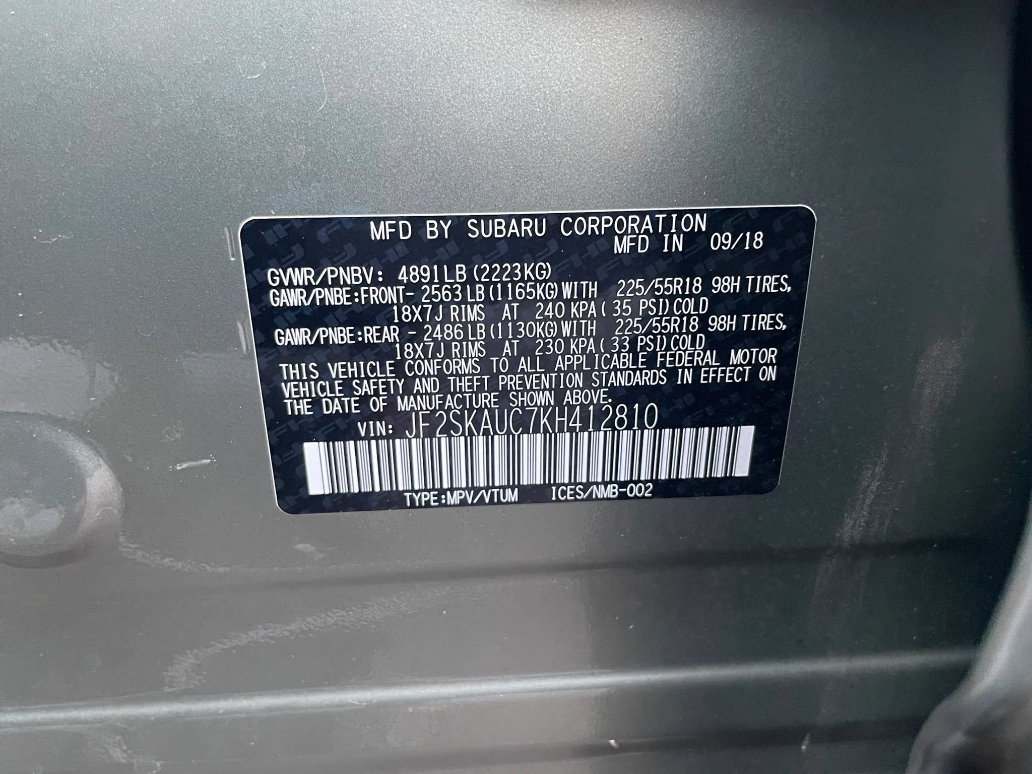 Used 2019 Subaru Forester Limited AWD/4WD image 54