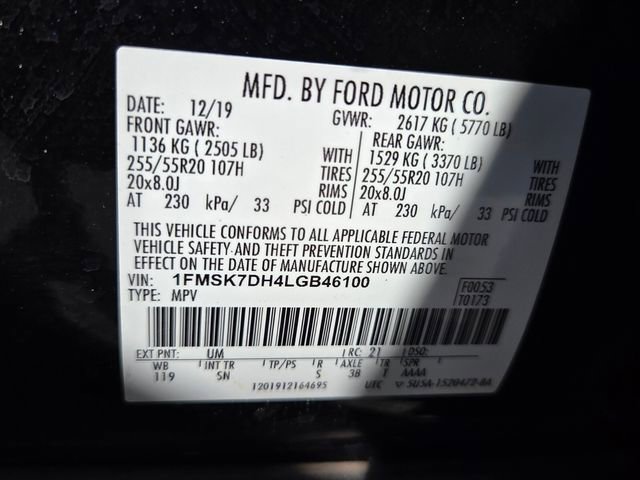 Used 2020 Ford Explorer XLT w/ Equipment Group 202A RWD image 21