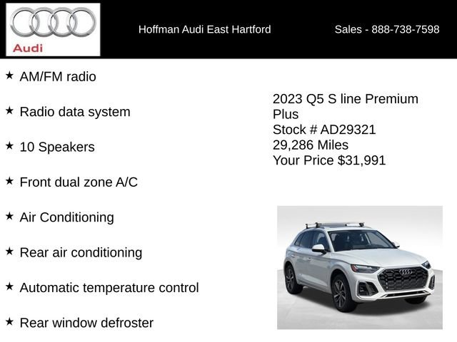 Certified 2023 Audi Q5 2.0T Premium Plus w/ Premium Plus Package AWD/4WD image 24