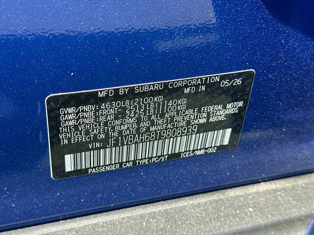 New 2026 Subaru WRX Premium w/ Accessory Package #2 AWD/4WD image 28