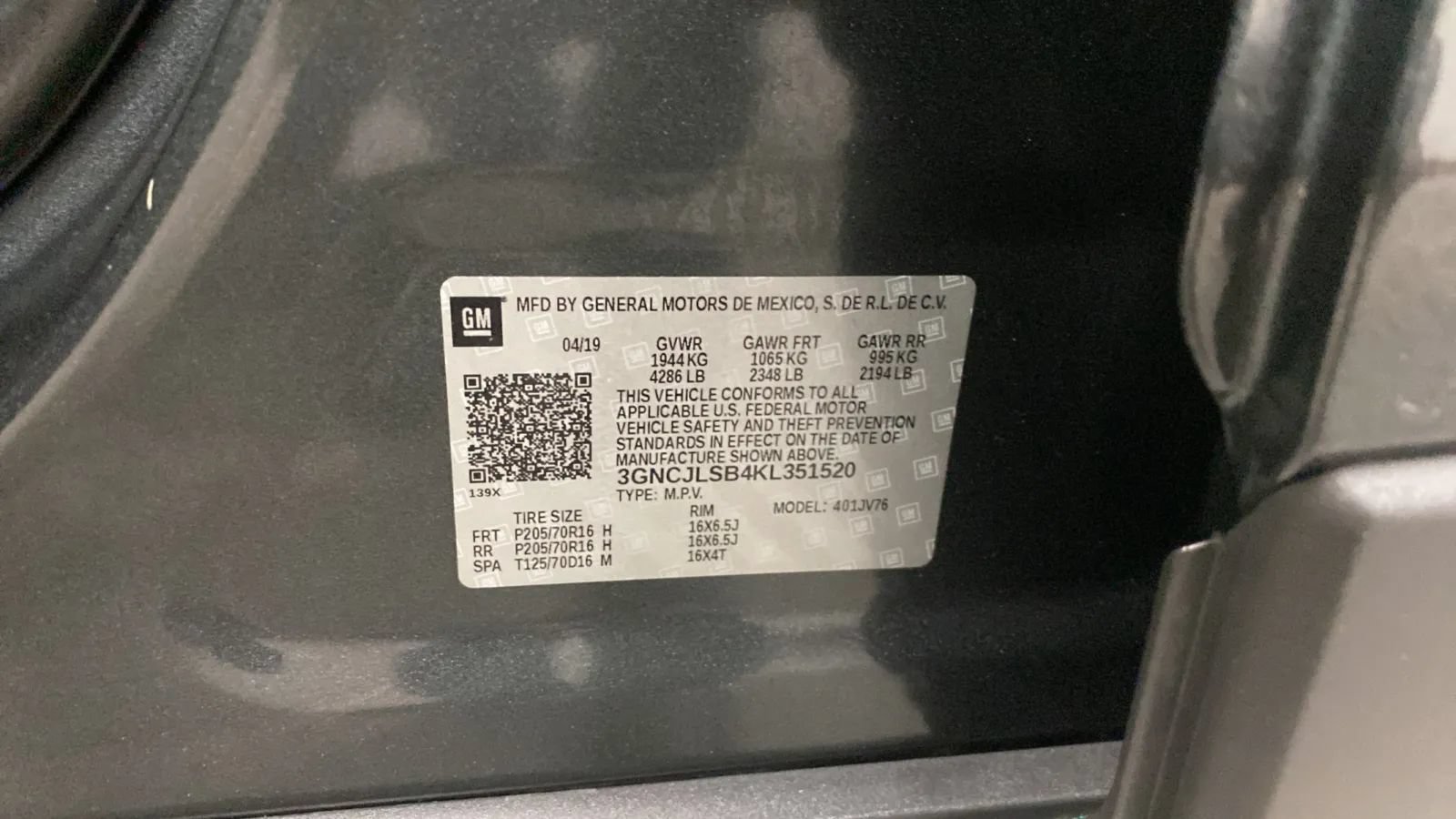 Used 2019 Chevrolet Trax LT w/ Driver Confidence Package FWD image 24