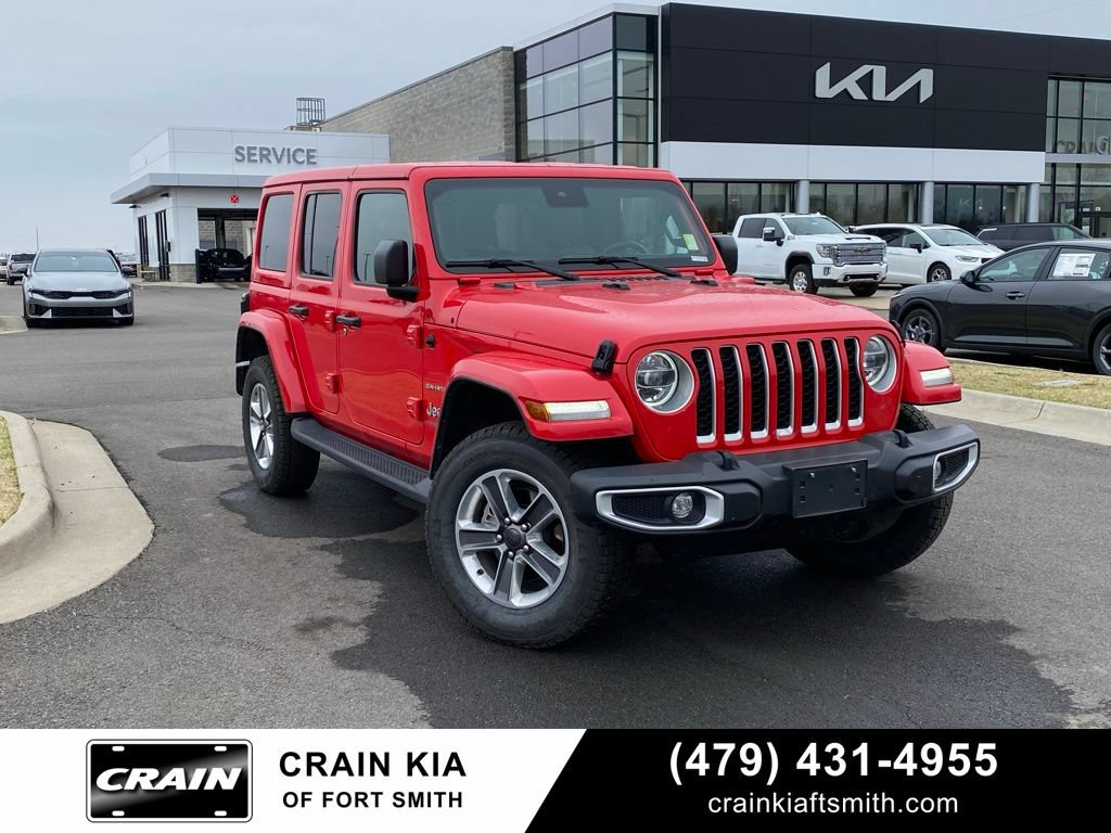 Used 2021 Jeep Wrangler Unlimited Sahara w/ Cold Weather Group AWD/4WD video 1