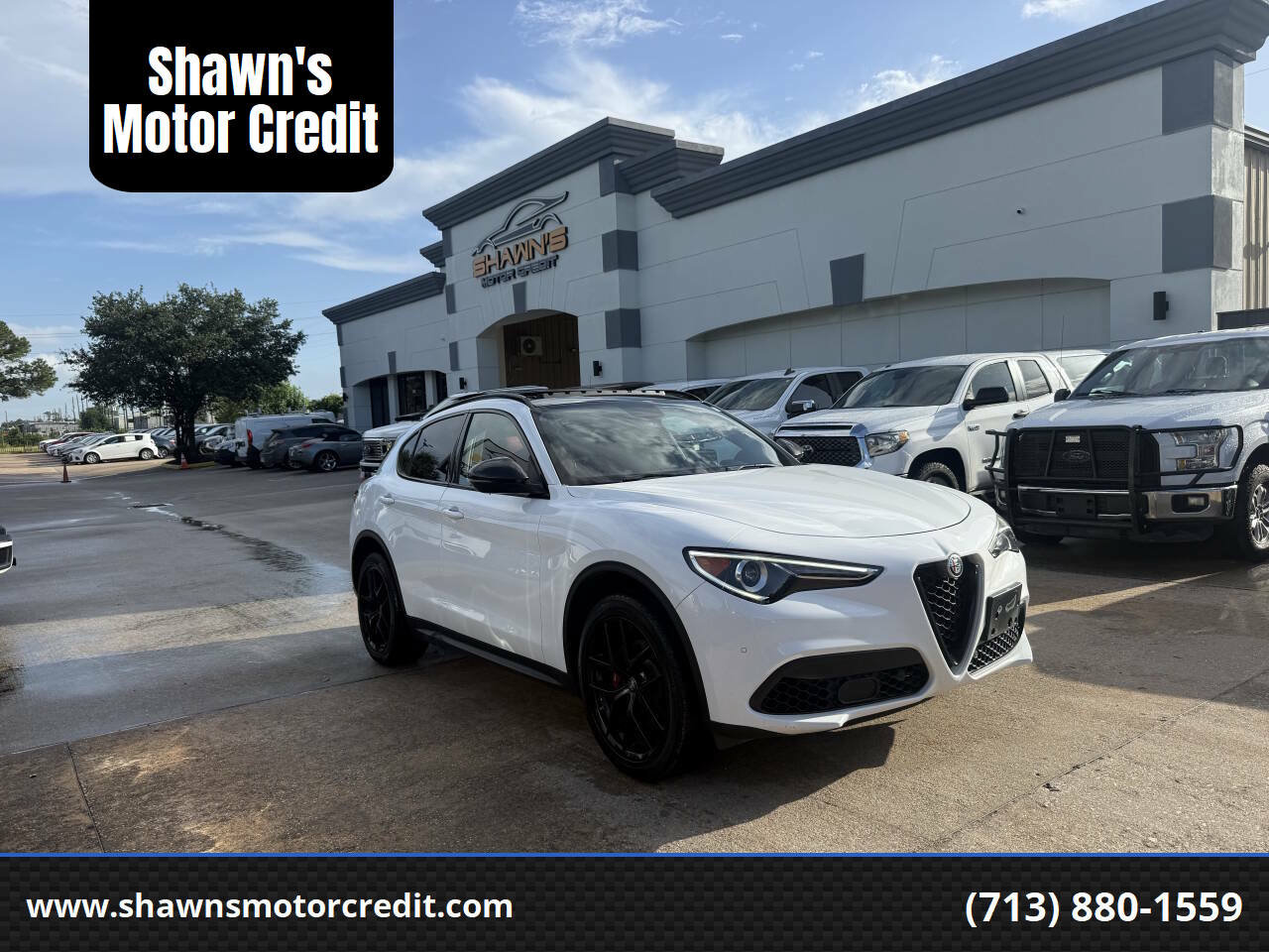Used 2019 Alfa Romeo Stelvio Ti Sport w/ Quick Order Package 22S Sport AWD/4WD image 1
