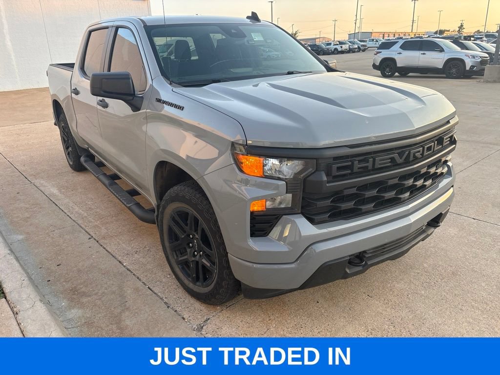 Used 2024 Chevrolet Silverado 1500 Custom w/ Turbomax Blackout Package