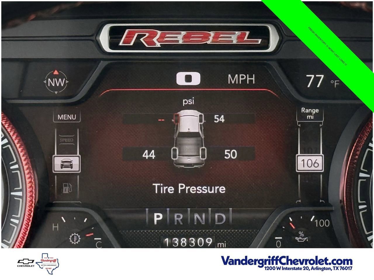 Used 2019 RAM 1500 Rebel AWD/4WD image 12