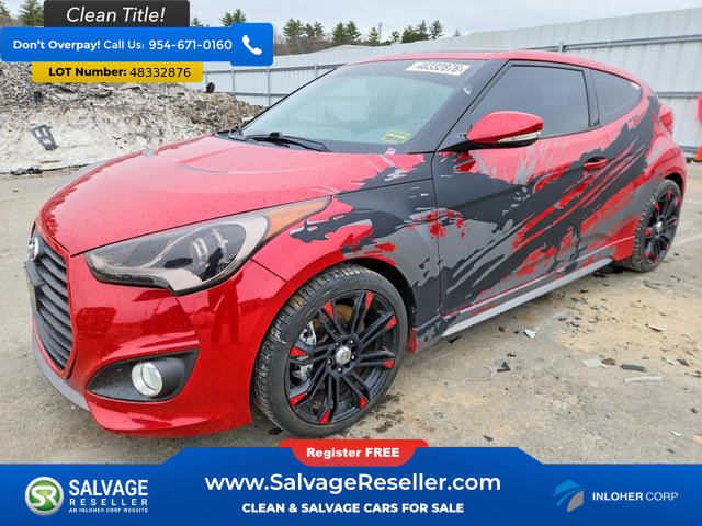 Used 2013 Hyundai Veloster Turbo w/ Ultimate Pkg FWD image 1