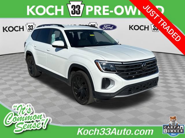 Used 2024 Volkswagen Atlas SE w/ Black Wheel Package