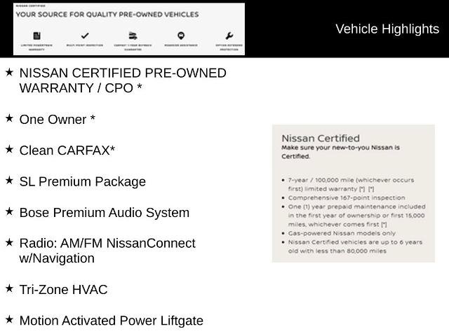 Certified 2023 Nissan Rogue SL w/ SL Premium Package AWD/4WD image 5