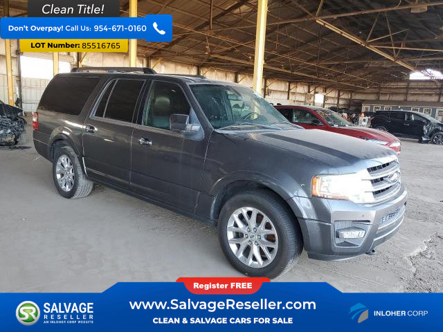Used 2015 Ford Expedition EL Limited w/ Equipment Group 301A AWD/4WD image 5