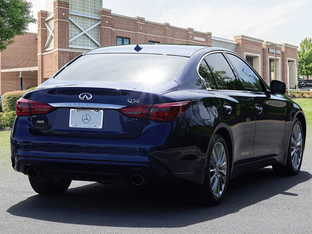 Used 2022 INFINITI Q50 Luxe w/ Cargo Package AWD/4WD image 6