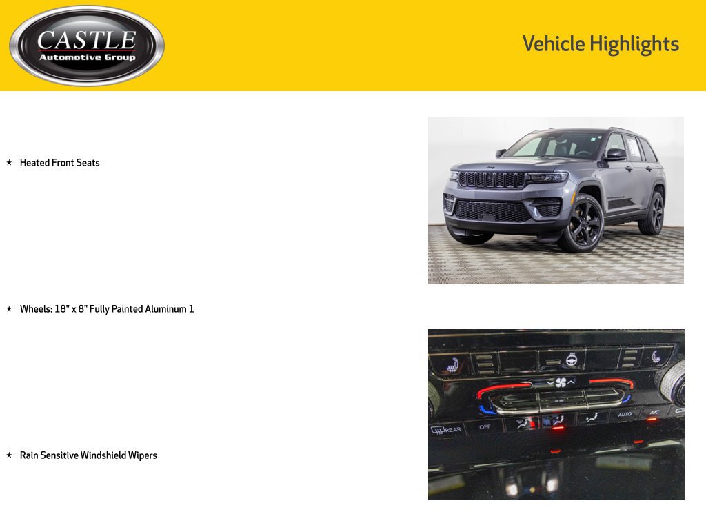 Used 2024 Jeep Grand Cherokee Laredo AWD/4WD image 12