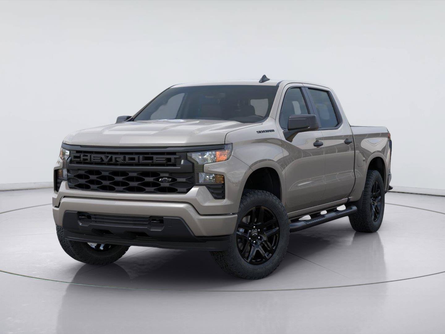 New 2026 Chevrolet Silverado 1500 Custom w/ Turbomax Blackout Package RWD image 6