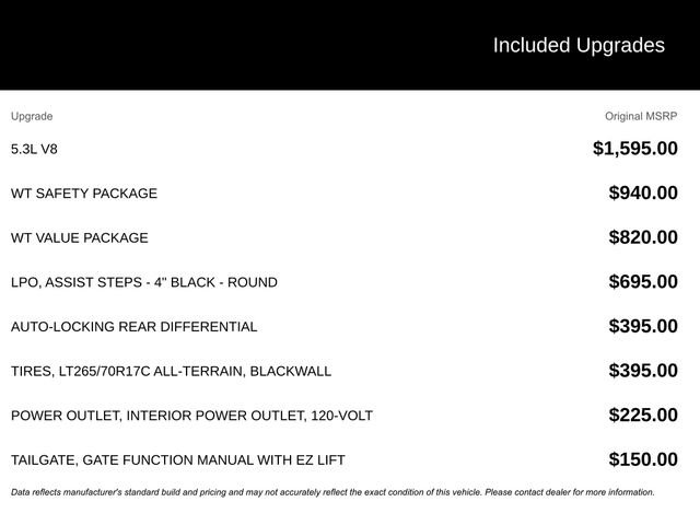 New 2025 Chevrolet Silverado 1500 W/T w/ WT Safety Package image 10