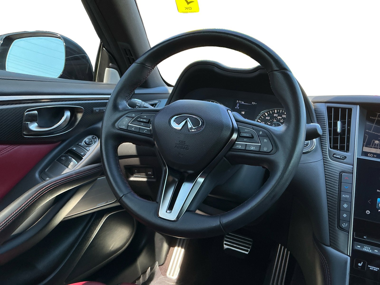 Used 2022 INFINITI Q60 Red Sport 400 w/ Cargo Package RWD image 11